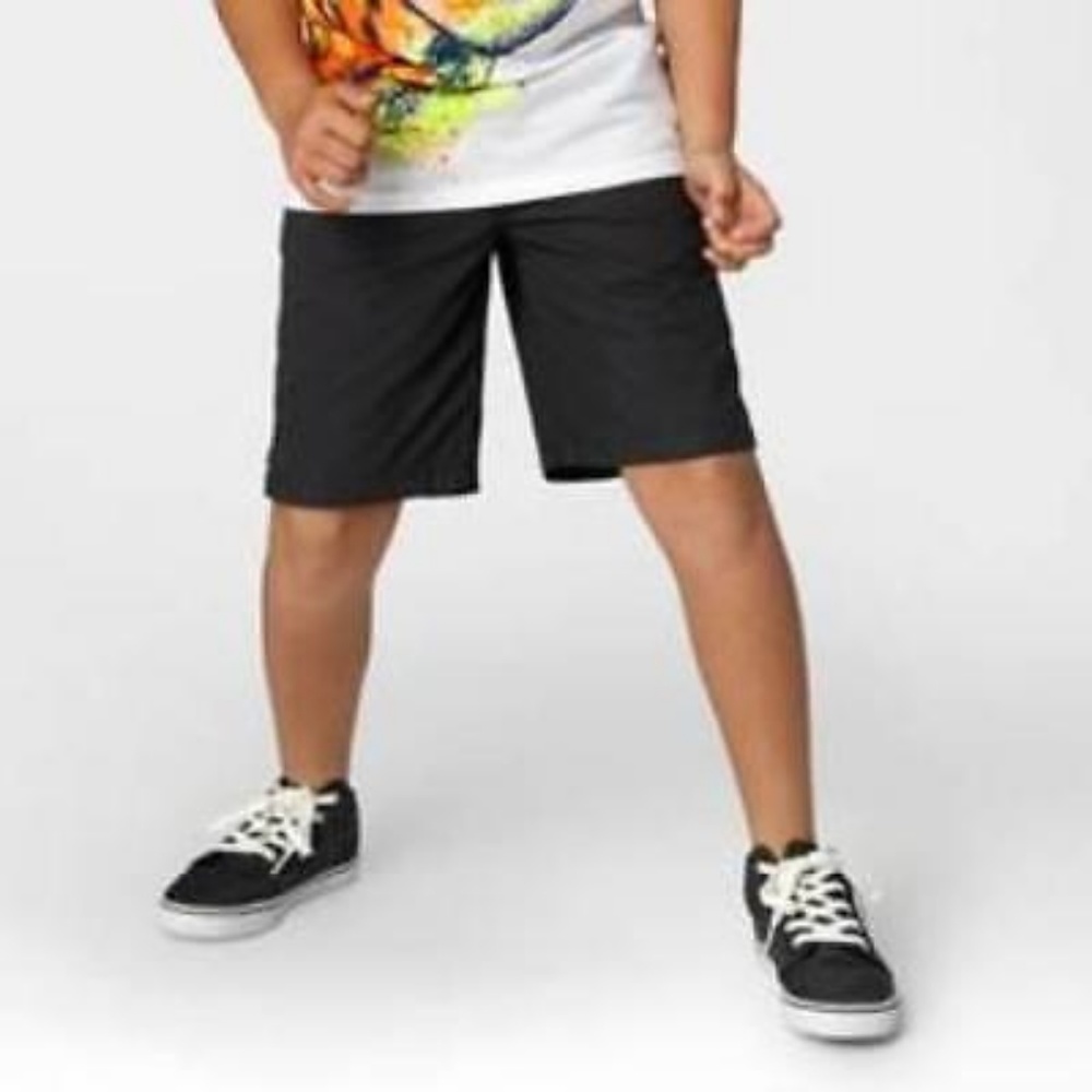 New Cat & Jack Pull On Playwear Black Shorts